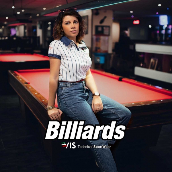 Custom sportswear for billiards