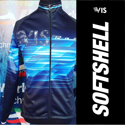 Create your own custom cycling softshell jacket